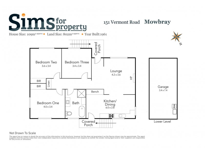 151 Vermont Road, Mowbray TAS 7248 Floorplan