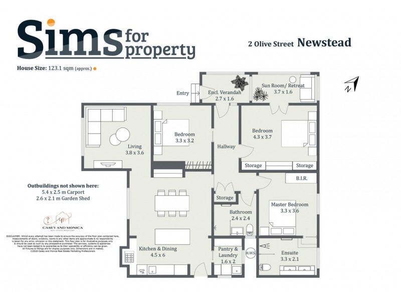 2 Olive Street, Newstead TAS 7250 Floorplan