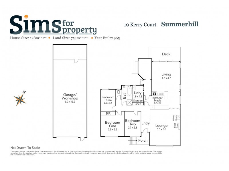 19 Kerry Court, Summerhill TAS 7250 Floorplan