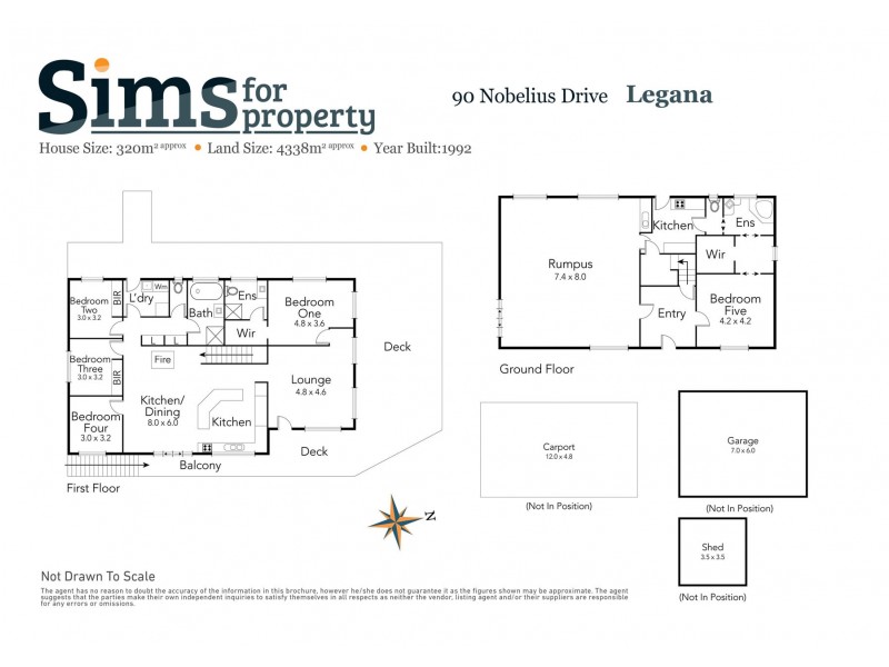 90 Nobelius Drive, Legana TAS 7277 Floorplan