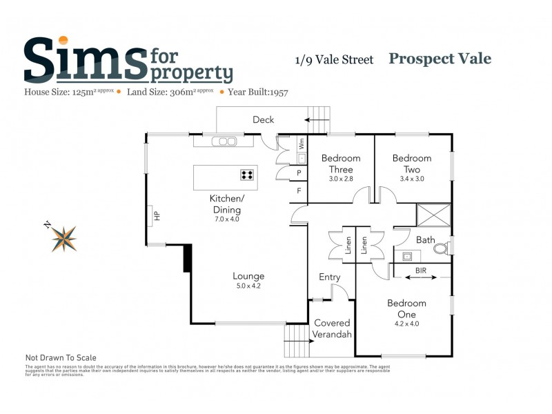 1/9 Vale Street, Prospect Vale TAS 7250 Floorplan