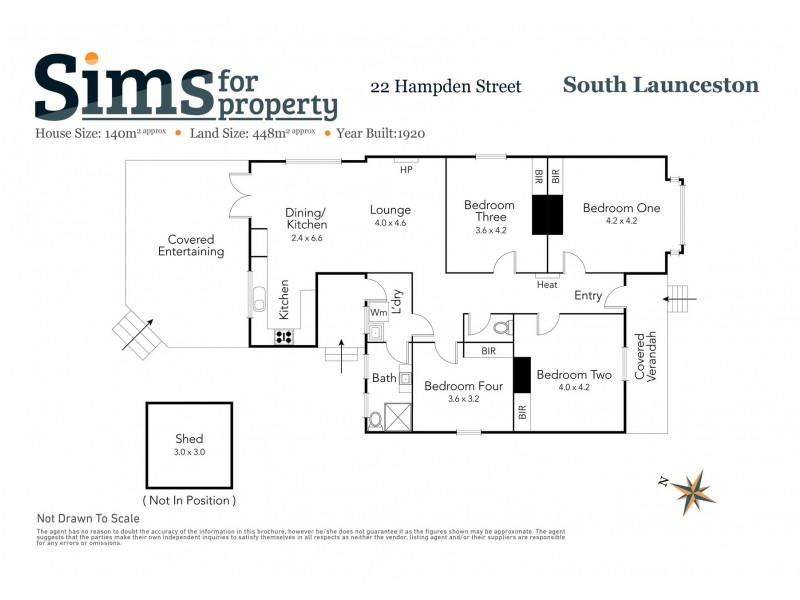 22 Hampden Street, South Launceston TAS 7249 Floorplan