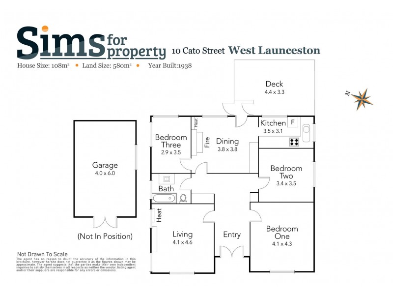 10 Cato Street, West Launceston TAS 7250 Floorplan