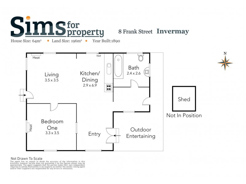 8 Frank Street, Invermay TAS 7248 Floorplan