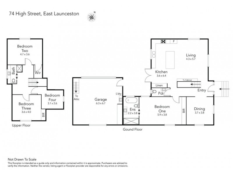 74 High Street, East Launceston TAS 7250 Floorplan