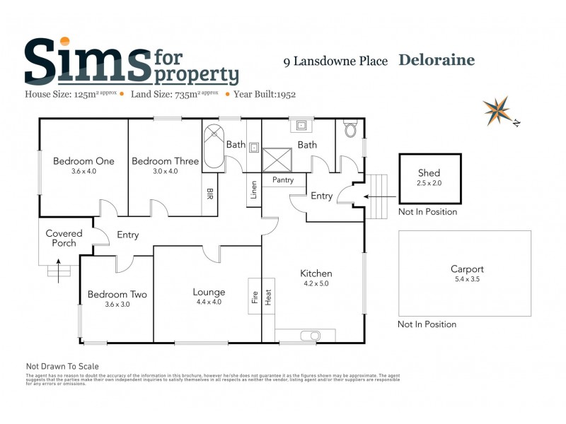 9 Lansdowne Place, Deloraine TAS 7304 Floorplan