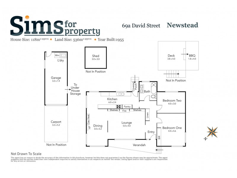69a David Street, Newstead TAS 7250 Floorplan