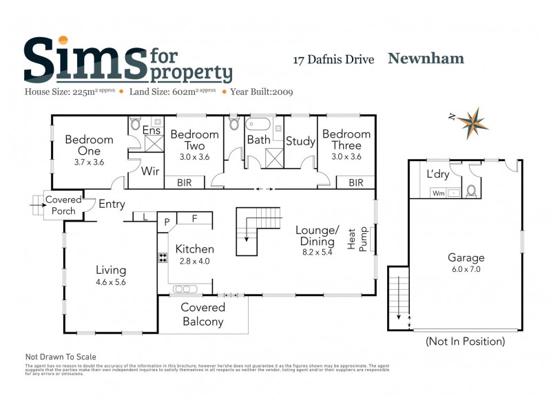 17 Dafnis Drive, Newnham TAS 7248 Floorplan