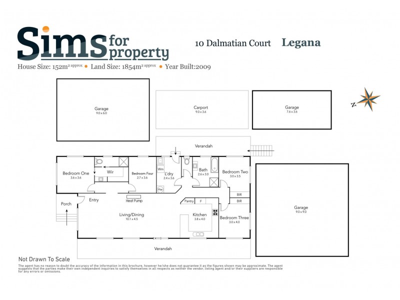 10 Dalmatian Court, Legana TAS 7277 Floorplan