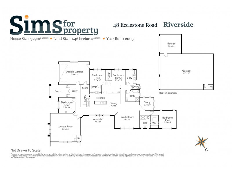 48 Ecclestone Road, Riverside TAS 7250 Floorplan