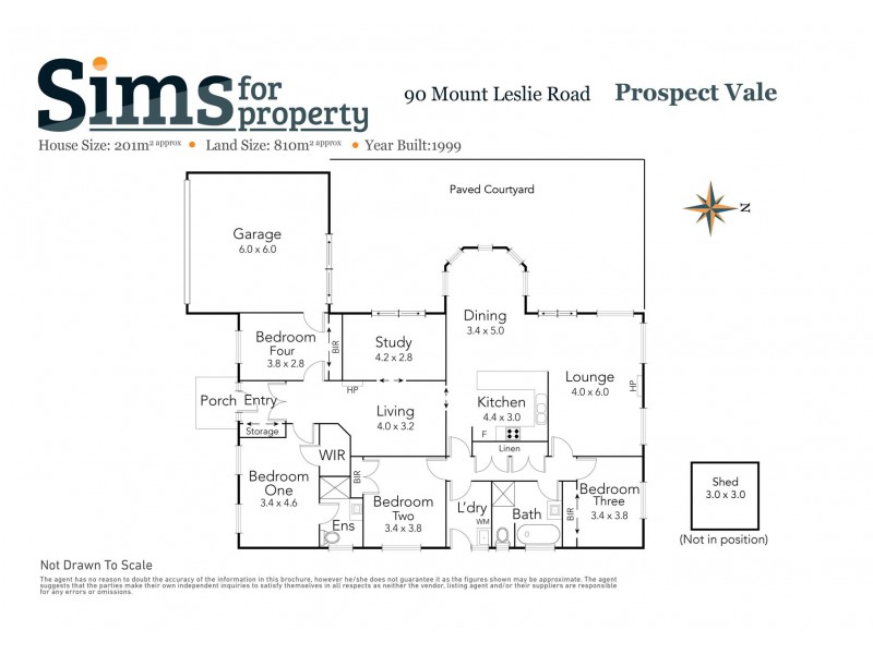90 Mount Leslie Road, Prospect Vale TAS 7250 Floorplan