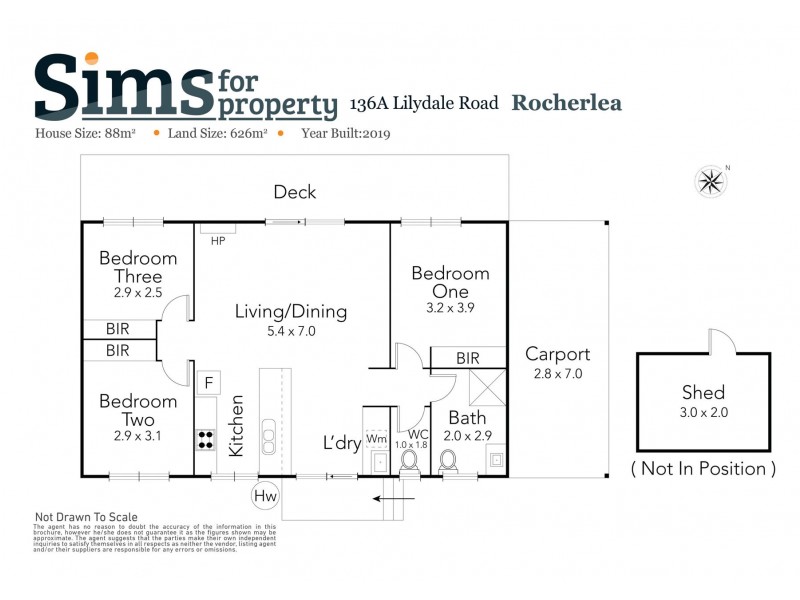 136a Lilydale Road, Rocherlea TAS 7248 Floorplan
