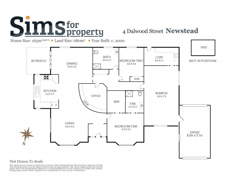 4 Dalwood Street, Newstead TAS 7250 Floorplan