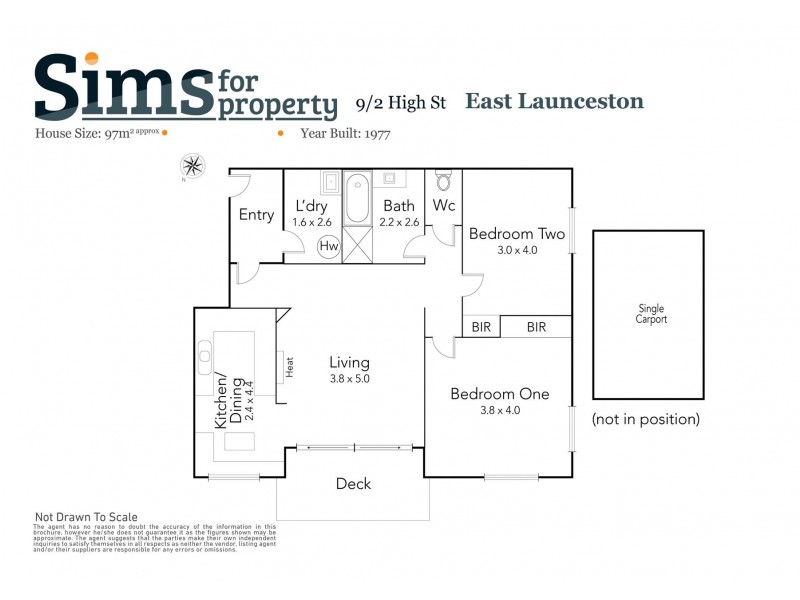 9/2 High Street, East Launceston TAS 7250 Floorplan