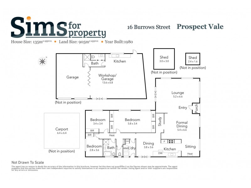 16 Burrows Street, Prospect Vale TAS 7250 Floorplan