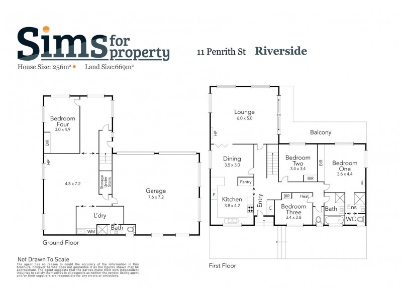 11 Penrith Street, Riverside TAS 7250 Floorplan