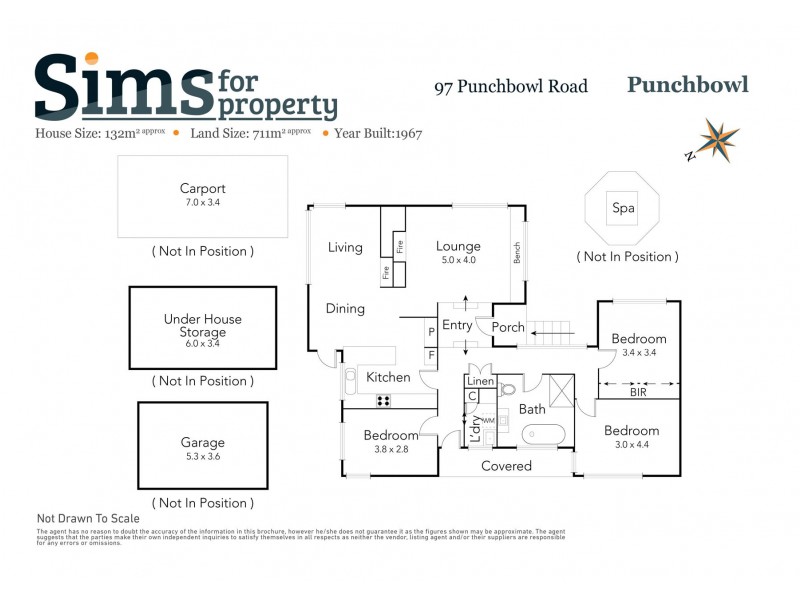 97 Punchbowl Road, Punchbowl TAS 7249 Floorplan