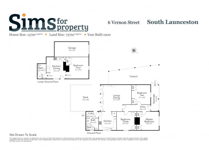 6 Vernon Street, South Launceston TAS 7249 Floorplan