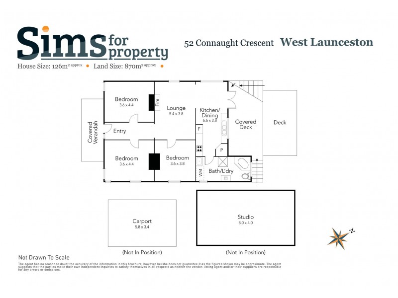 52 Connaught Crescent, West Launceston TAS 7250 Floorplan