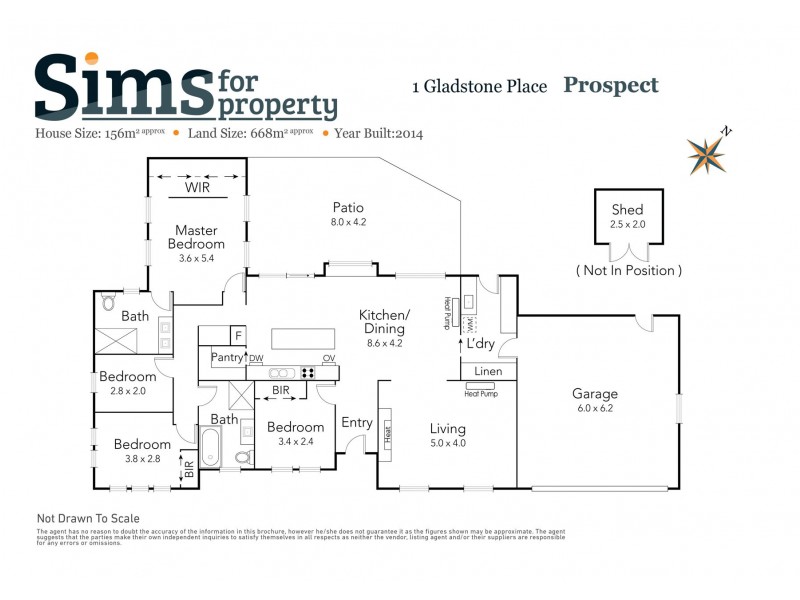 1 Gladstone Place, Prospect TAS 7250 Floorplan