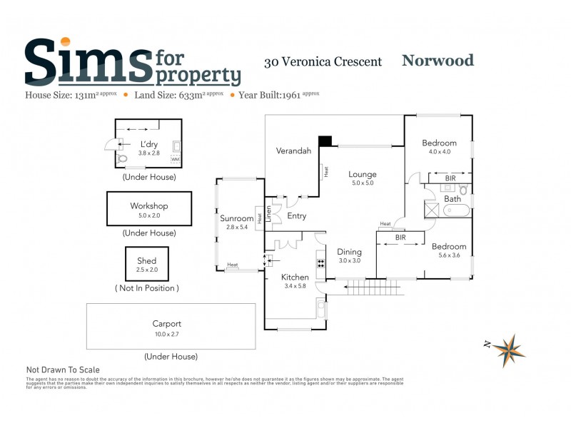 30 Veronica Crescent, Norwood TAS 7250 Floorplan