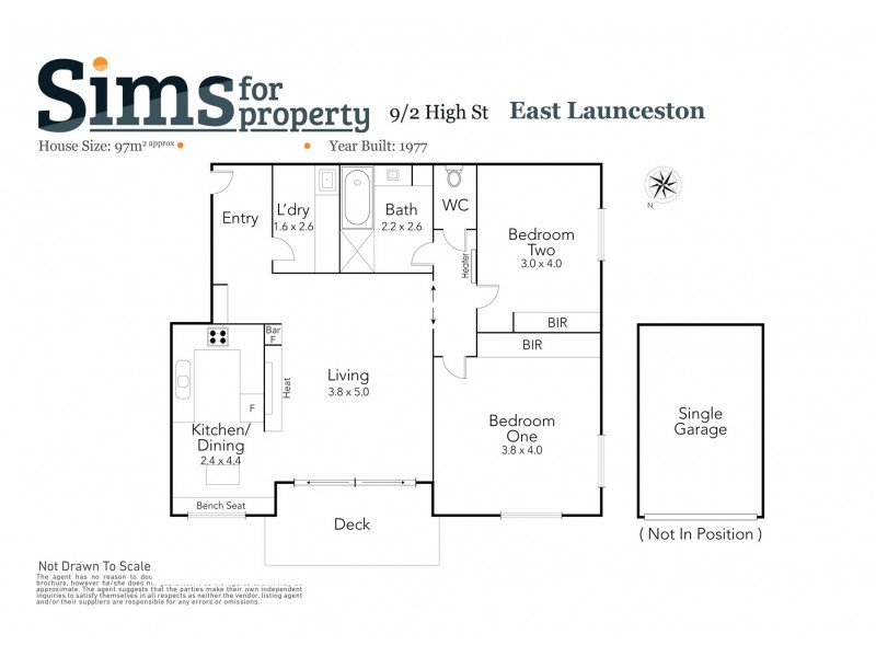 9/2 High Street, East Launceston TAS 7250 Floorplan