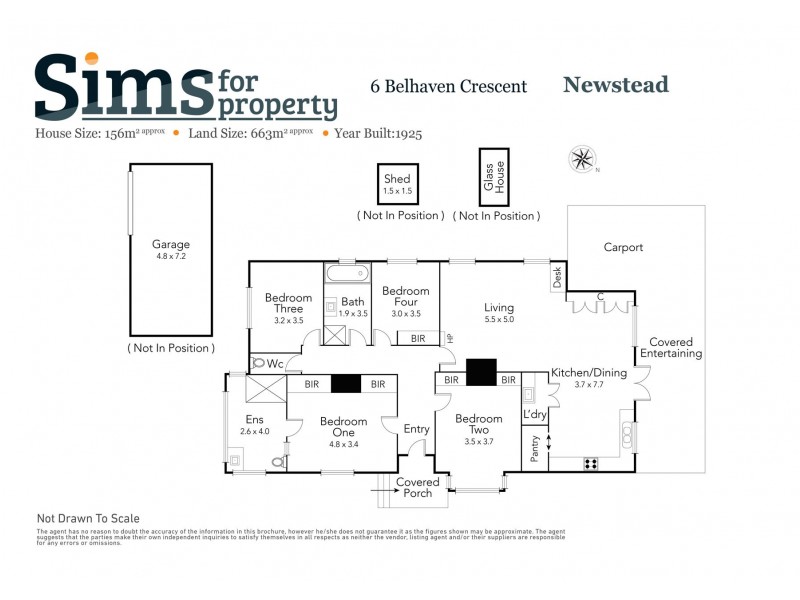 6 Belhaven Crescent, Newstead TAS 7250 Floorplan