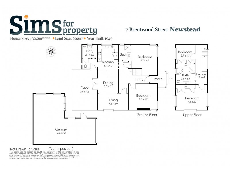 7 Brentwood Street, Newstead TAS 7250 Floorplan