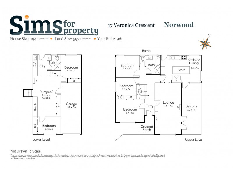 17 Veronica Crescent, Norwood TAS 7250 Floorplan