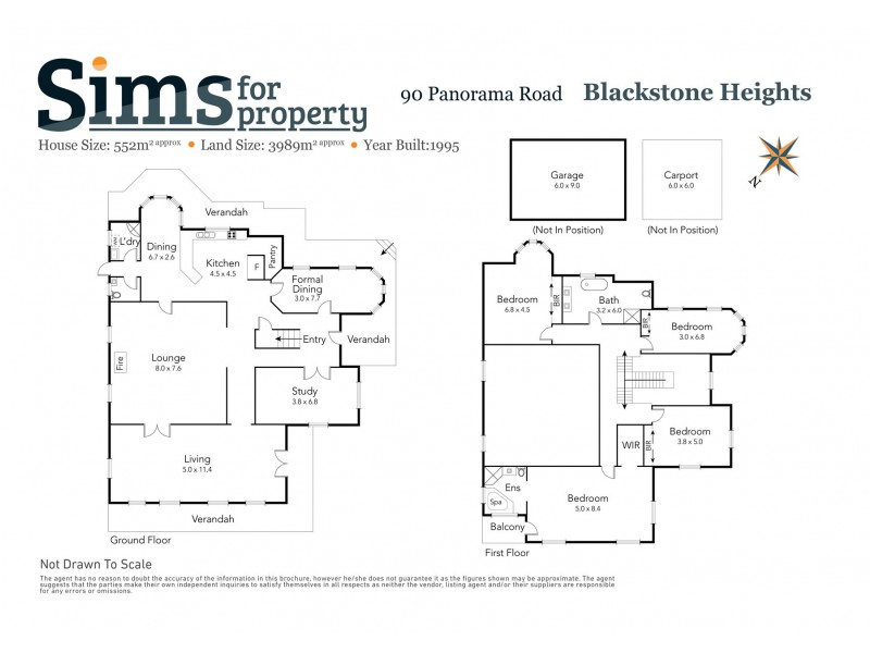 90 Panorama Road, Blackstone Heights TAS 7250 Floorplan