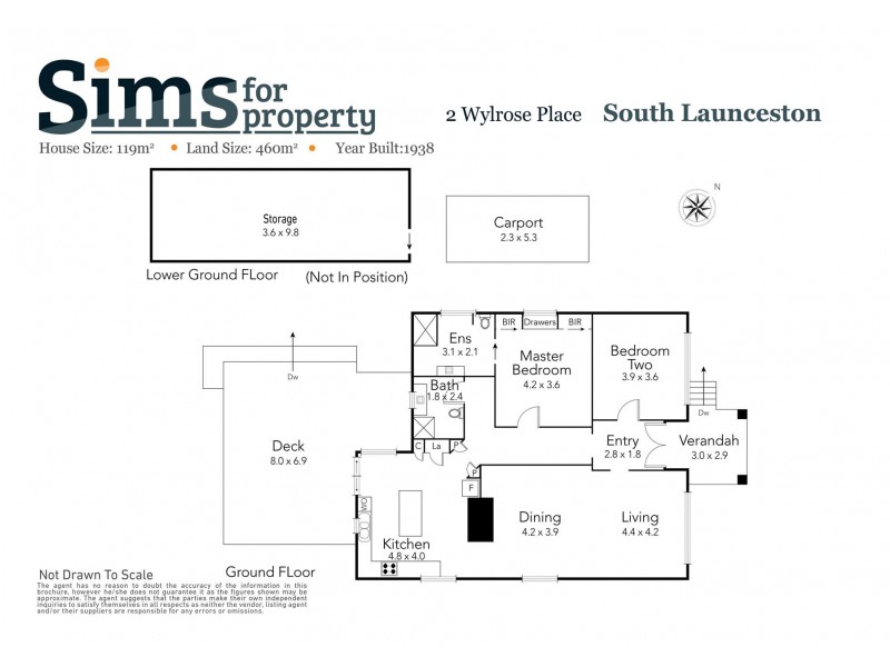 2 Wylrose Place, South Launceston TAS 7249 Floorplan