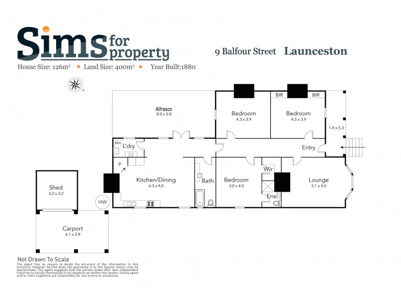 9 Balfour Street, Launceston TAS 7250 Floorplan
