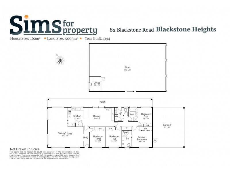 82 Blackstone Road, Blackstone Heights TAS 7250 Floorplan