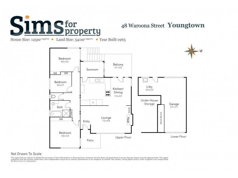 48 Waroona Street, Youngtown TAS 7249 Floorplan