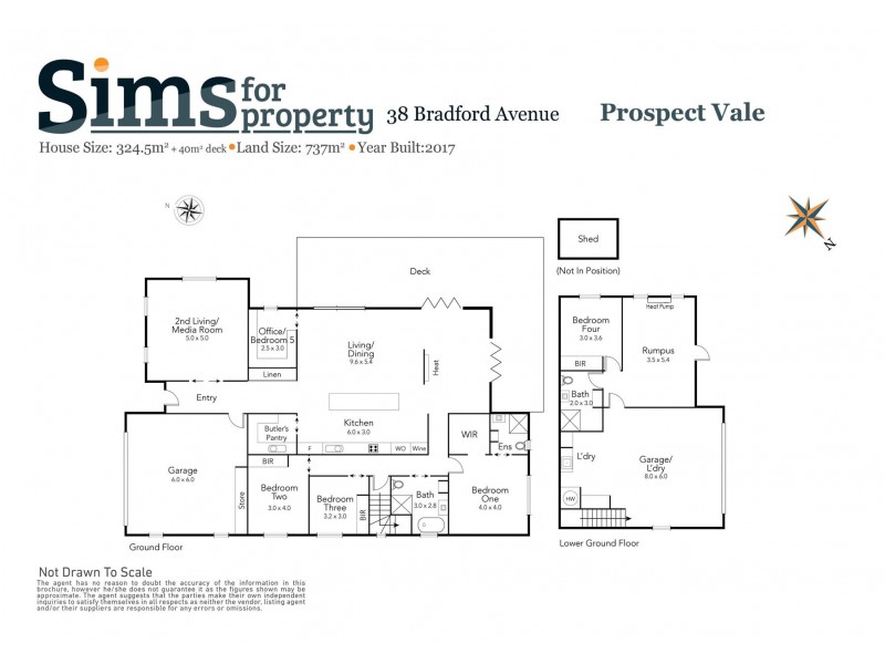 38 Bradford Avenue, Prospect Vale TAS 7250 Floorplan