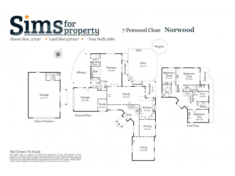 7 Penwood Close, Norwood TAS 7250 Floorplan