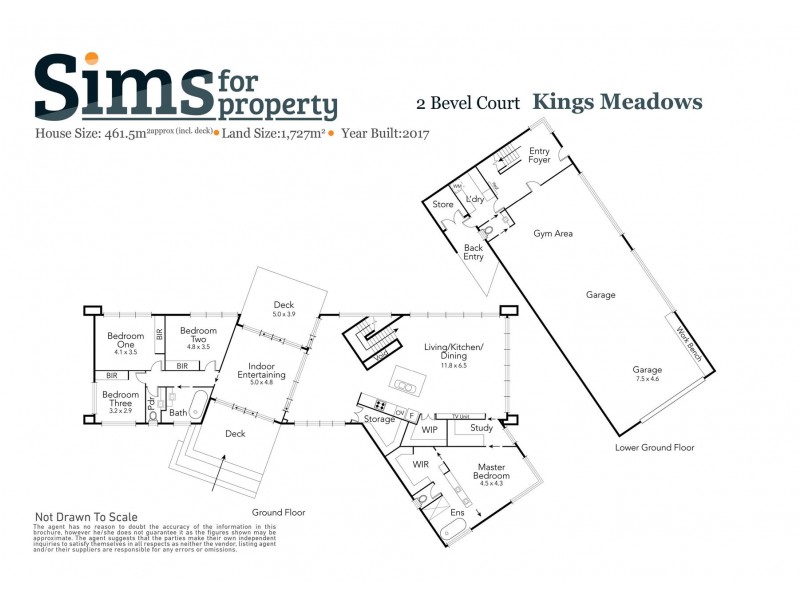 2 Bevel Court, Kings Meadows TAS 7249 Floorplan