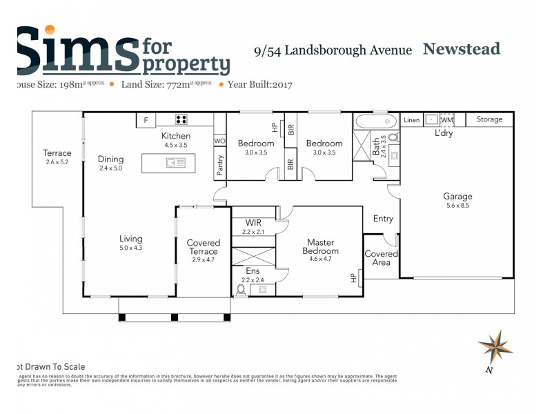 9/54 Landsborough Avenue, Newstead TAS 7250 Floorplan