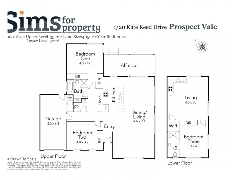 1/20 Kate Reed Drive, Prospect Vale TAS 7250 Floorplan