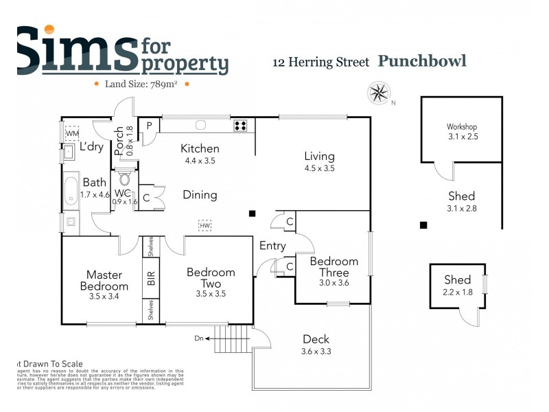 12 Herring Street, Punchbowl TAS 7249 Floorplan