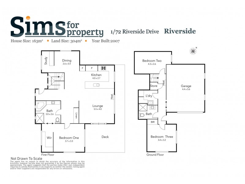 1/72 Riverside Drive, Riverside TAS 7250 Floorplan