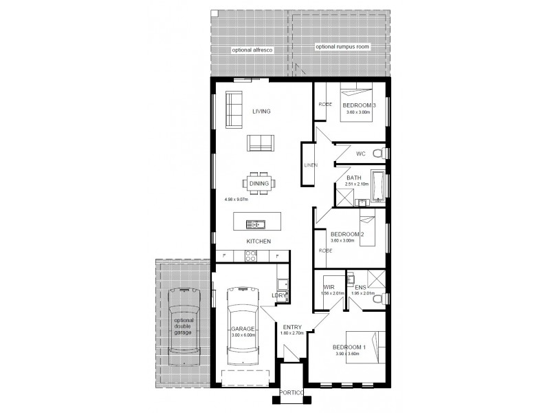 Lot 11 62 Parklands Parade, Newnham TAS 7248 Floorplan