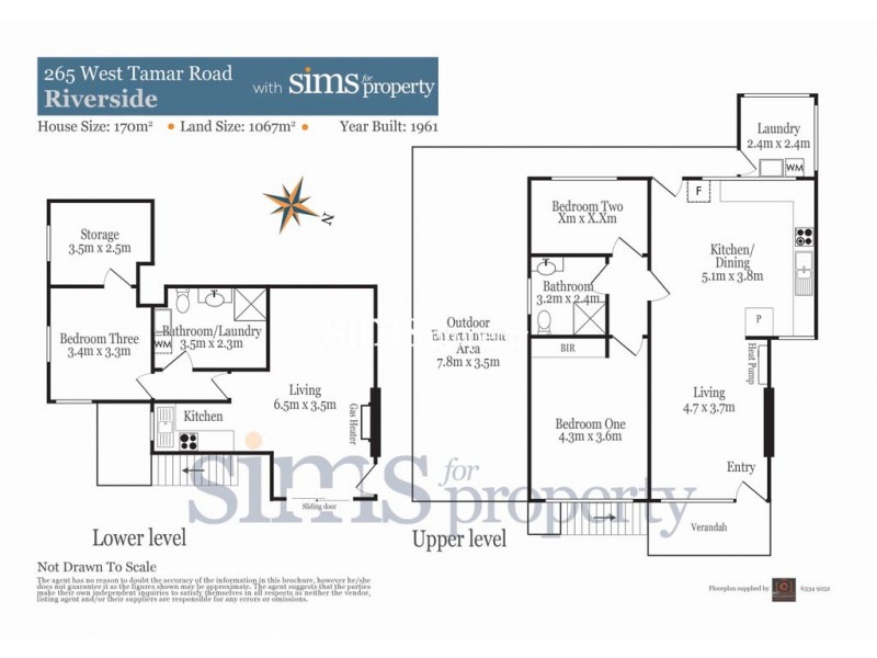 265 West Tamar Road, Riverside TAS 7250 Floorplan