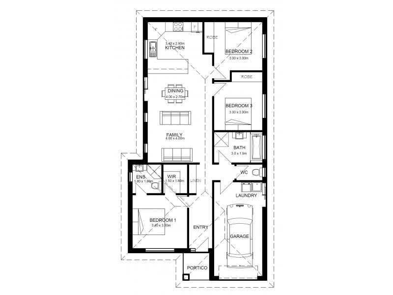 Lot 17 62 Parklands Parade, Newnham TAS 7248 Floorplan