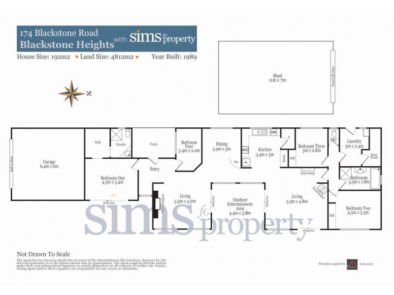 174 Blackstone Road, Blackstone Heights TAS 7250 Floorplan