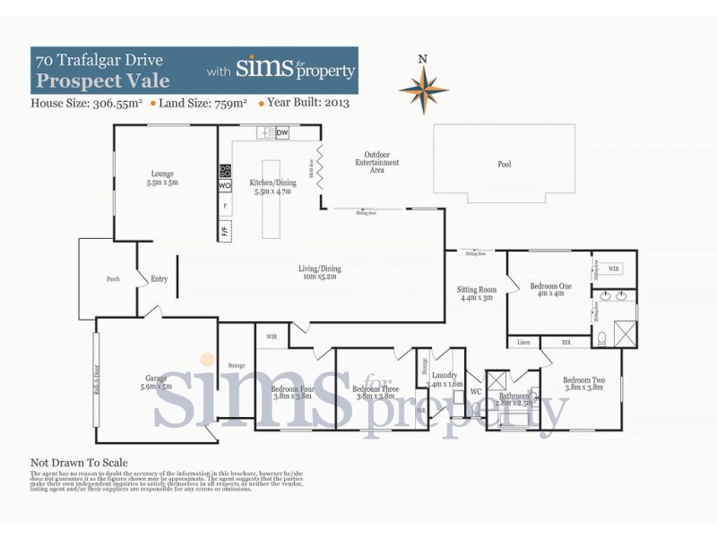 70 Trafalgar Drive, Prospect Vale TAS 7250 Floorplan