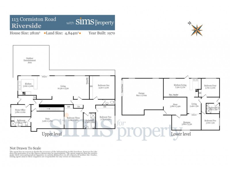 113 Cormiston Road, Riverside TAS 7250 Floorplan