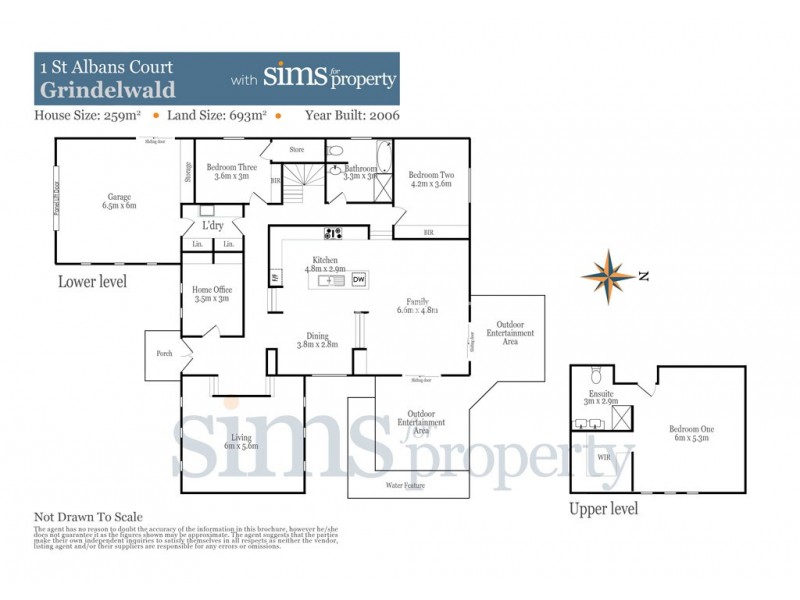 1 St Albans Court, Grindelwald TAS 7277 Floorplan