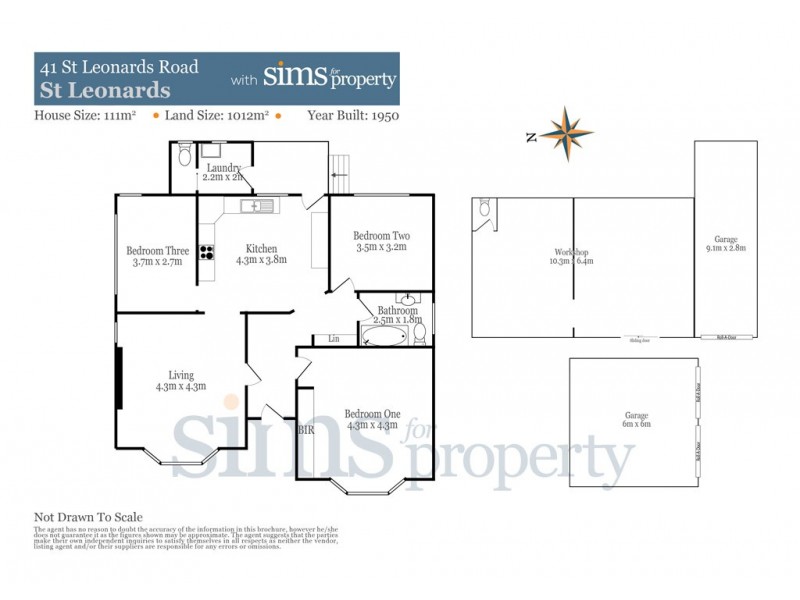 41 St Leonards Road, St Leonards TAS 7250 Floorplan