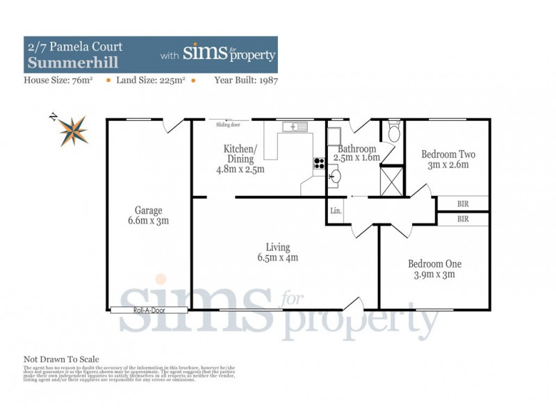 2/7 Pamela Court, Summerhill TAS 7250 Floorplan